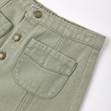 Rylee & Cru Denver Mini Skirt Dark Sage