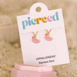 Pierced Co Flamingo Floatie Charms