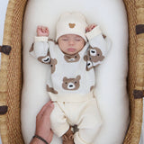 Luna + Luca Little Bear Jacquard Sweater