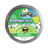 Crazy Aaron's Scentsory Crisp Apple 2.75" Thinking Putty Tin