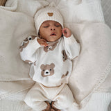 Luna + Luca Little Bear Baby Beanie