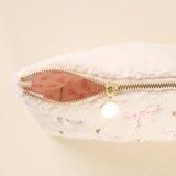 The Darling Effect Teddy Pouch - Bows Pink