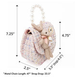 Puttisu Crossbody - Bunny Belle: Pearl-blush