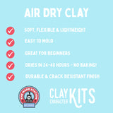 The Make Station DIY Air Dry Kit - Buttercup the Bunny