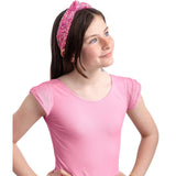 Hot Pink Sequin Glinda Sparkle Girls Knot Fashion Headband