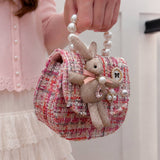 Puttisu Crossbody - Bunny Belle: Pearl-blush
