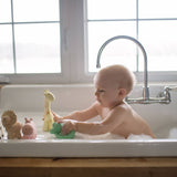 Tikiri Giraffe - Organic Natural Rubber Rattle, Teether & Bath Toy