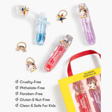 Super Smalls Gloss It Rainbow Lip Gloss Ring Set