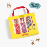 Super Smalls Gloss It Rainbow Lip Gloss Ring Set