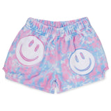 Iscream Tie Dye Smile Plush Shorts