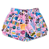 Iscream Corey Paige Game Zone Plush Shorts