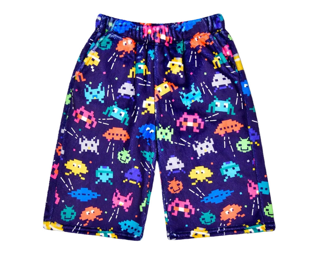 Iscream Corey Paige Space Gamer Plush Board Shorts – hip-kid