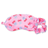 Iscream Cherry on Top Eye Mask & Scrunchie Set