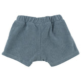 Oh Baby! Surfing Dog Terry App Raw Edge Tee and Short Set