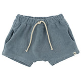 Oh Baby! Surfing Dog Terry App Raw Edge Tee and Short Set