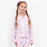 Preppy Goose Blush Club Long Sleeve Jersey Pajama Pant Set