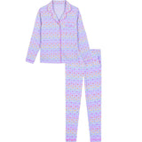 Preppy Goose Dreamy Skies Long Sleeve Jersey Pajama Pant Set