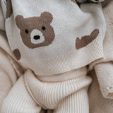 Luna + Luca Little Bear Jacquard Sweater