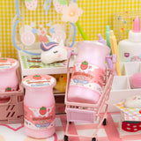 Kawaii Strawberry Milk Glossy Slime