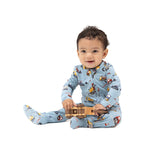 Angel Dear 2 Way Zipper Footie - Crayon Construction