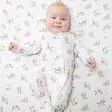 Angel Dear Explorer Puppy Blue Long Sleeve Henley Play Set