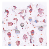 Angel Dear 2-Way Zip Footie - Hot Air Balloons