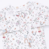 Angel Dear 2 Way Ruffle Back Zipper Footie - Enchanted Woodland