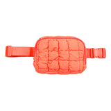 Mavi Bandz Karma Collection Melon Orange Puffer Waist Bag