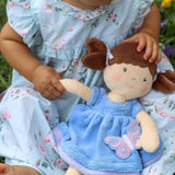 Tikiri Bonikka Pari Brown Hair with Blue & Purple Dress