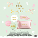 Musee Visions of Sugarplums Bath Balm & Eye Mask Set