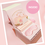 Musee Visions of Sugarplums Bath Balm & Eye Mask Set