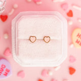 Pierced Co Tiny Peachy Heart