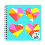 Snifty Quilted Hearts Sketch Book
