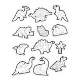 Crocodile Creek Coloring Stickers (Dinosaurs)