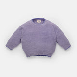 7AM Boxy Fuzzy Sweater - Taro