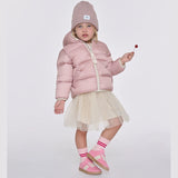 7AM Ultra Warm "Compact Roll Me Puffer" - Ash Rose