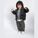 7AM Ultra Warm "Compact Roll Me Puffer" - Black