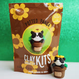 The Make Station DIY Polymer Clay Kit - Potted Panda