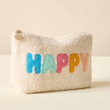 The Darling Effect Teddy Pouch - Happy