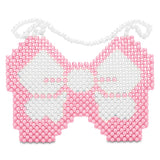 Iscream Bow Beaded Crossbody Bag