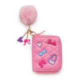 Zomi Gems + Tiny Treats Barbie™ Quilted Kids Zip Wallet with Charms