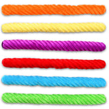 Iscream Rainbow Twizzlers Packaging Fleece Plush