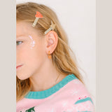 Pierced Red Bow Charms