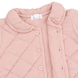Angel Dear Button Quilted Jacket - Pink