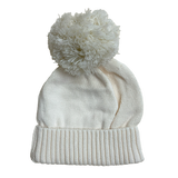 Luna + Luca Pom Beanie - Cream