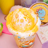 Kawaii Slime Dreamsicle Scented Ice Cream Pint Slime