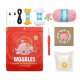 Woobles Bjorn the Pink Narwhal Crochet Kit