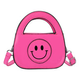 Mavi Bandz Mini Neon Smiley Face Tote Purse Bag