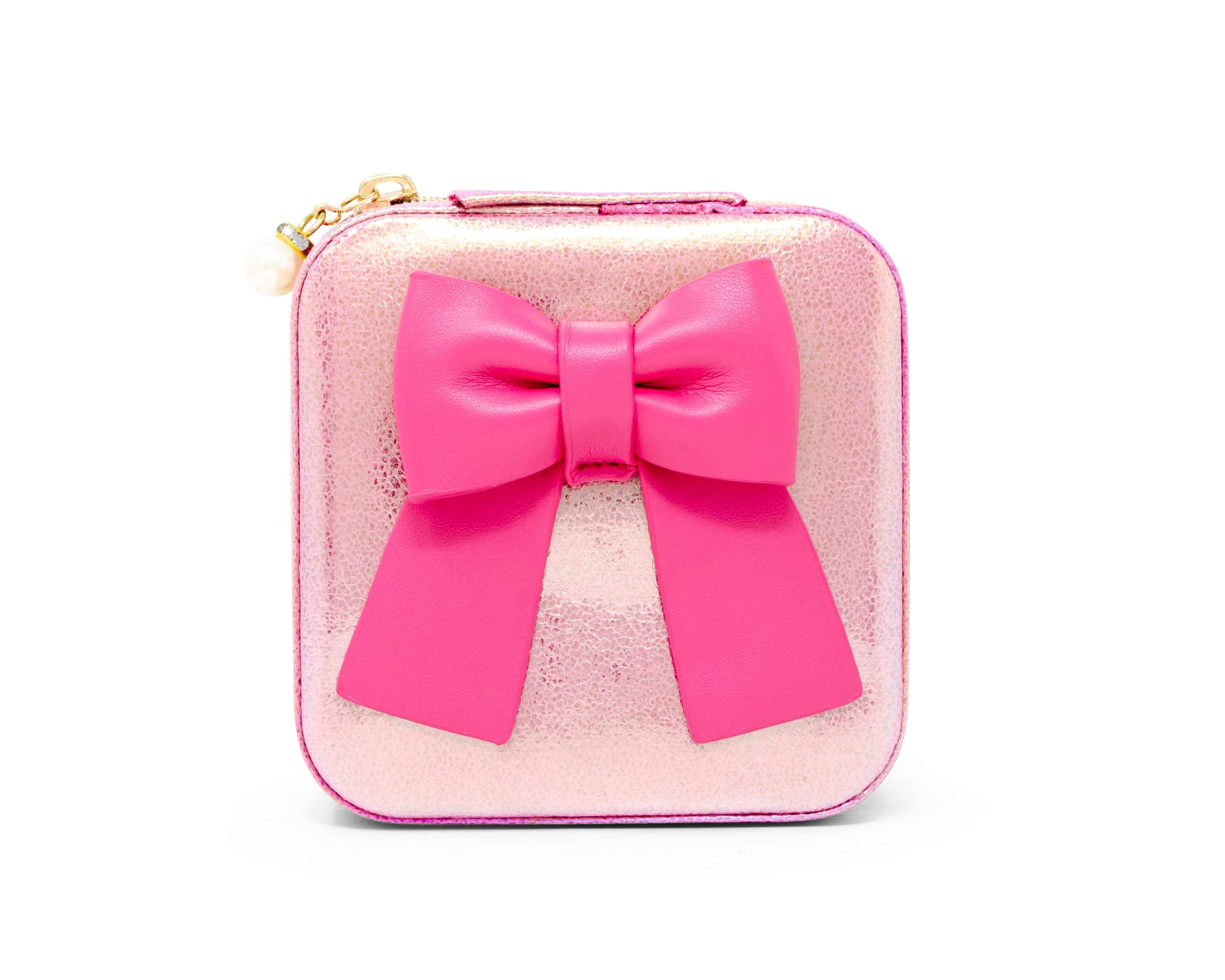 Zomi Gems Shiny Jumbo Bow Jewelry Box