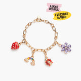 Super Smalls Lucky Ladybug Charm Bracelet